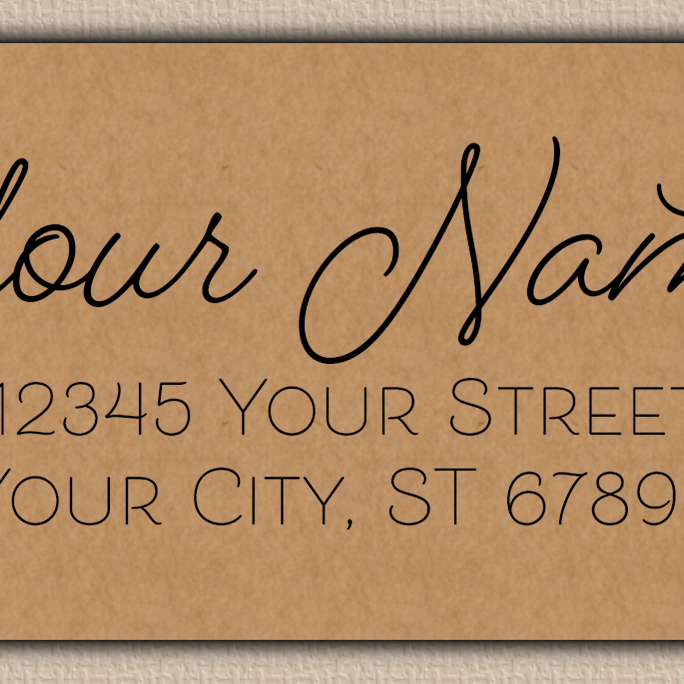 Brown Romantic Monoline Script Return