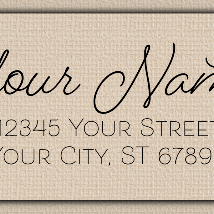 Clear Glossy Romantic Monoline Script Return