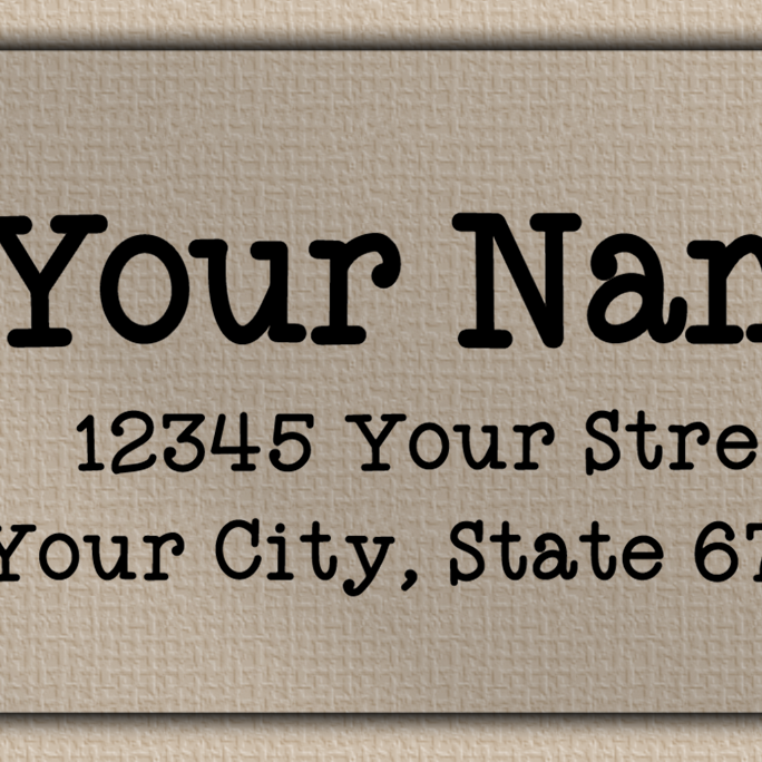 Clear Matt Sunflower Line Art Return Address Labels