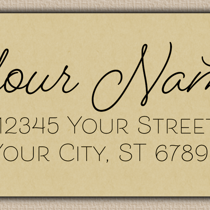 Ecru Romantic Monoline Script Return