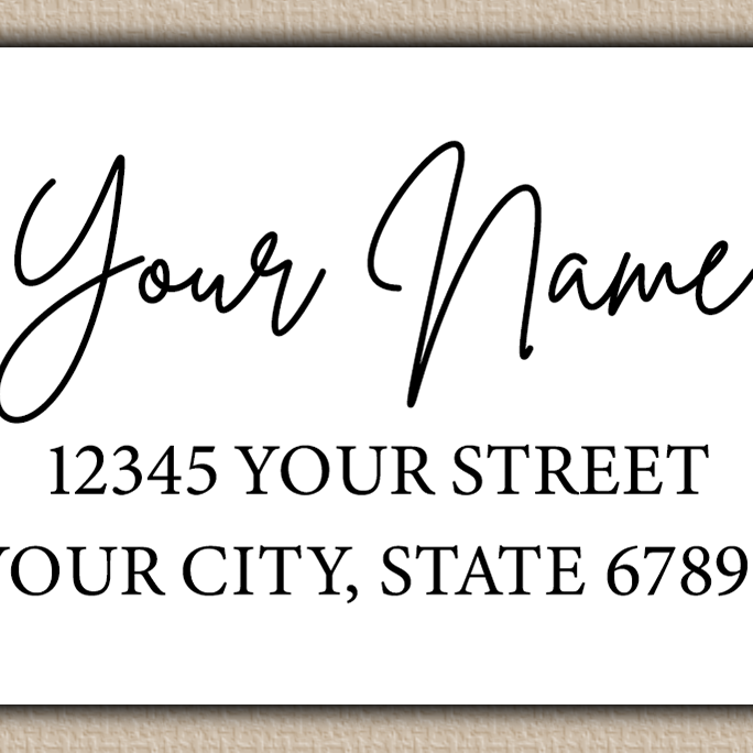 White Fashionable Signature Script Return