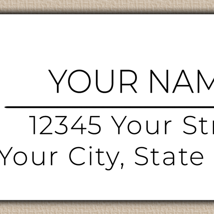 White Gerber Daisy Line Art Return Address Labels