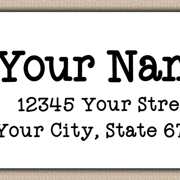 White Sunflower Line Art Return Address Labels