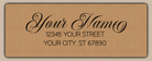 Brown Romantic Handwriting Script Return