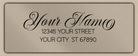 Clear Matt Romantic Handwriting Script Return
