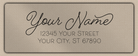 Clear Matt Romantic Monoline Script Return