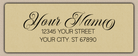 Ecru Romantic Handwriting Script Return
