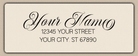 Ivory Romantic Handwriting Script Return