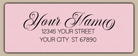 Pink Romantic Handwriting Script Return