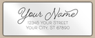 White Glossy Romantic Monoline Script Return